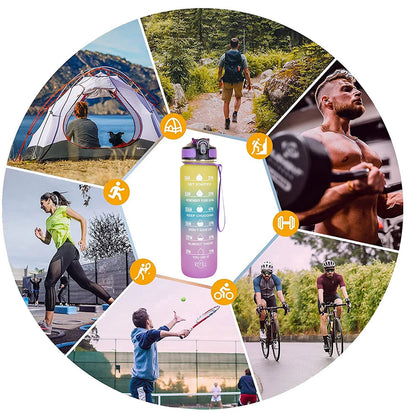 UrbanMate HydroTrack™ Bottle – Drink with motivation